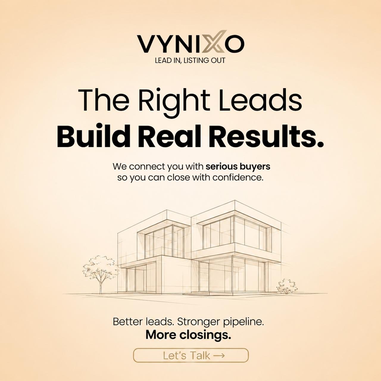 Stop Chasing Leads — Vynixo